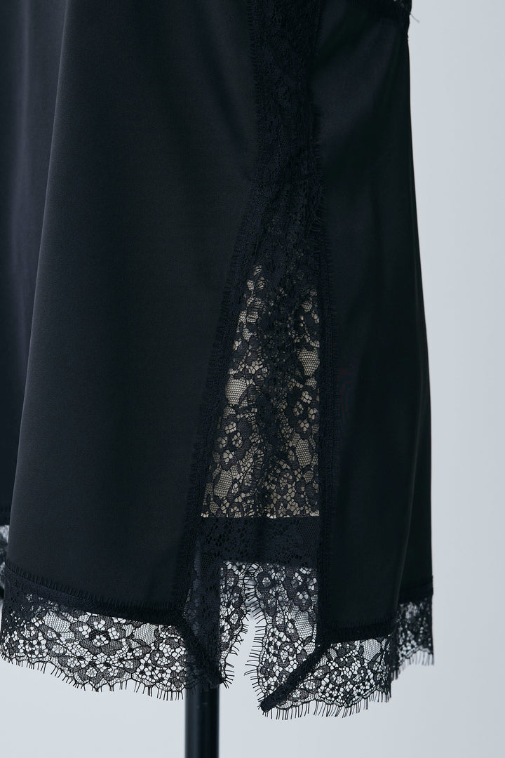 [予約]マットサテンレースキャミソール