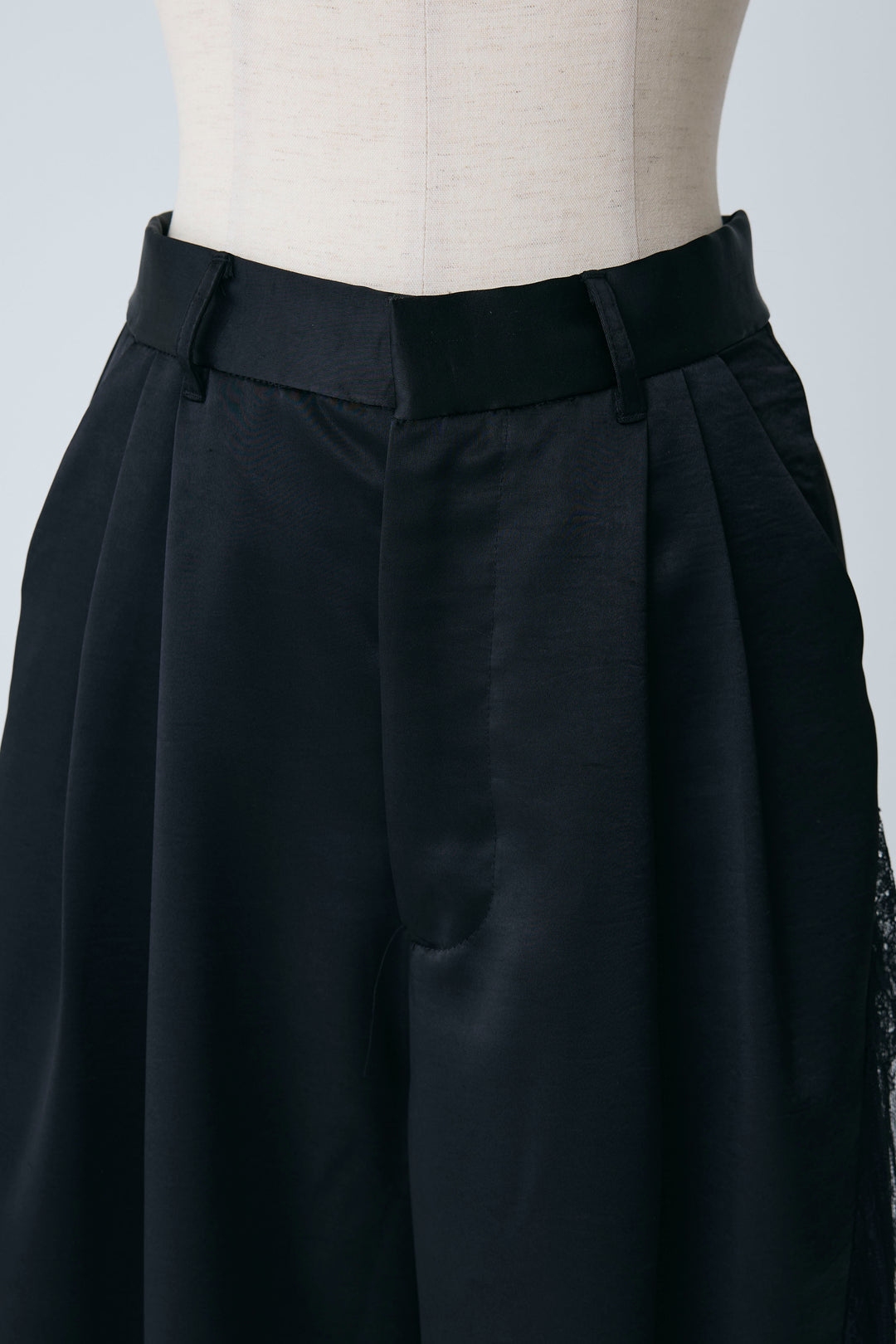 [予約]サイドレースデザインリラックスパンツ