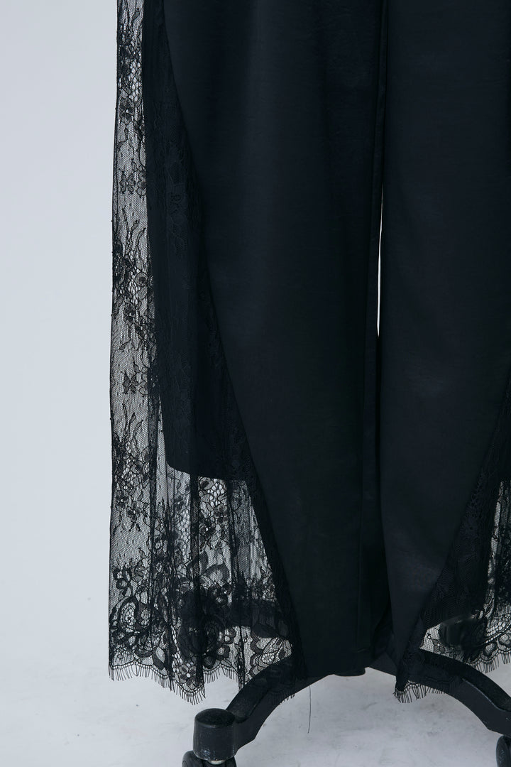 [予約]サイドレースデザインリラックスパンツ