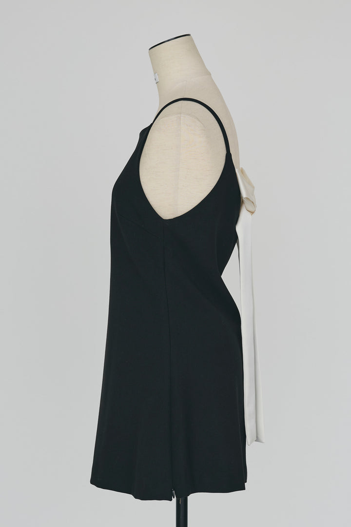 [予約]バックリボン美シルエットキャミチュニック