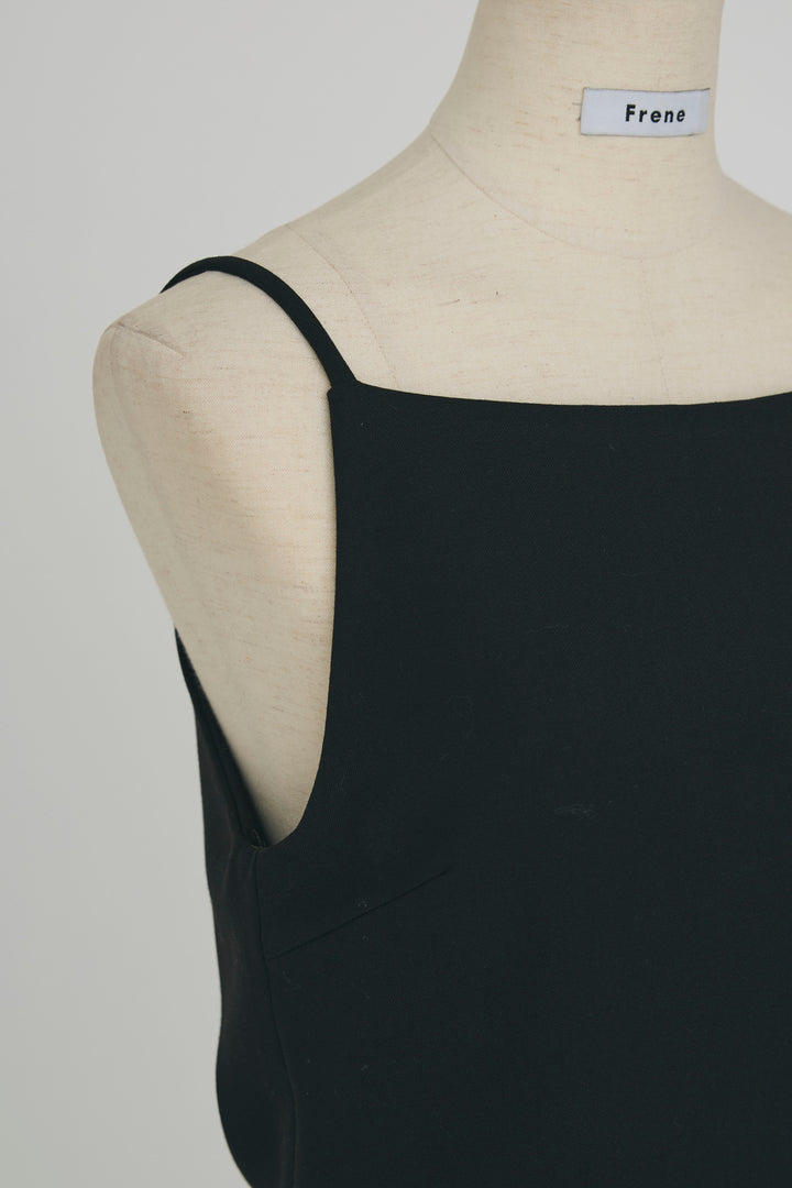 [予約]バックリボン美シルエットキャミチュニック