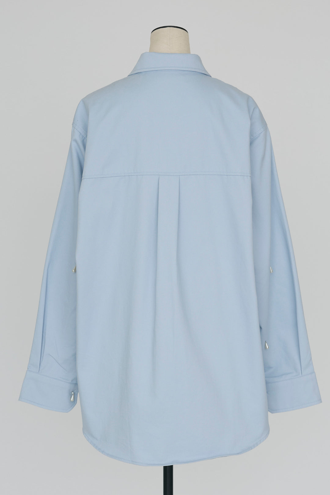 [予約]雫パールデザインオーバーシャツ