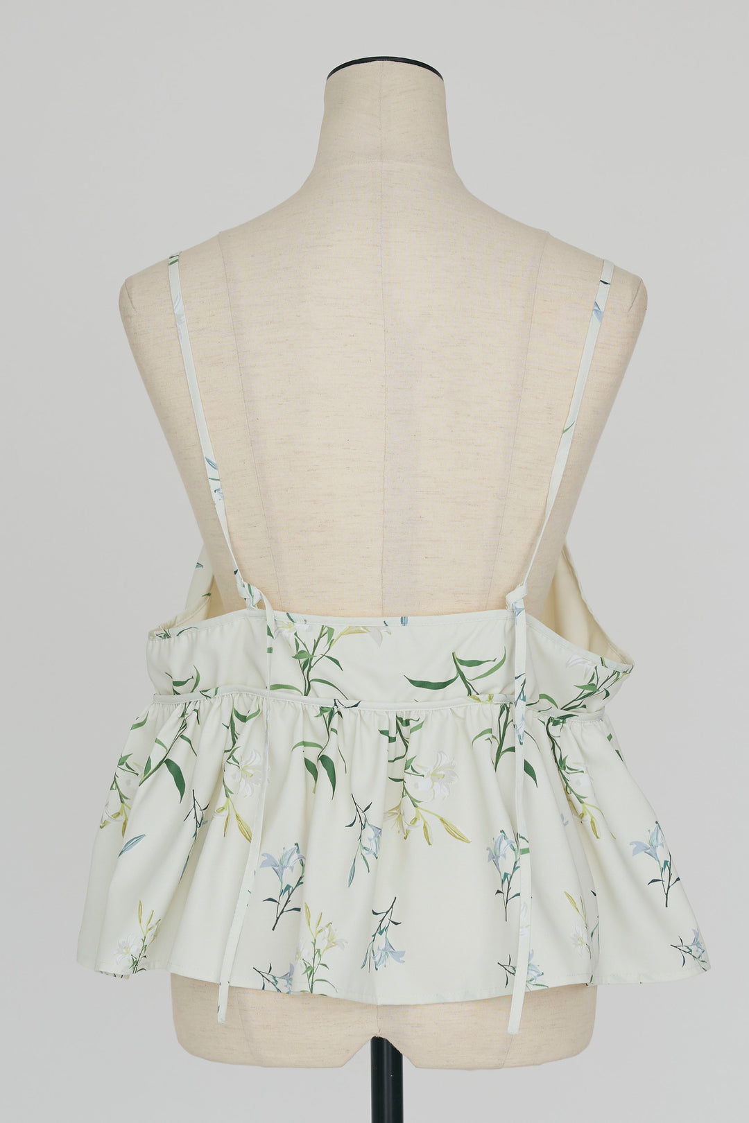 [予約]シックフラワービスチェキャミソール