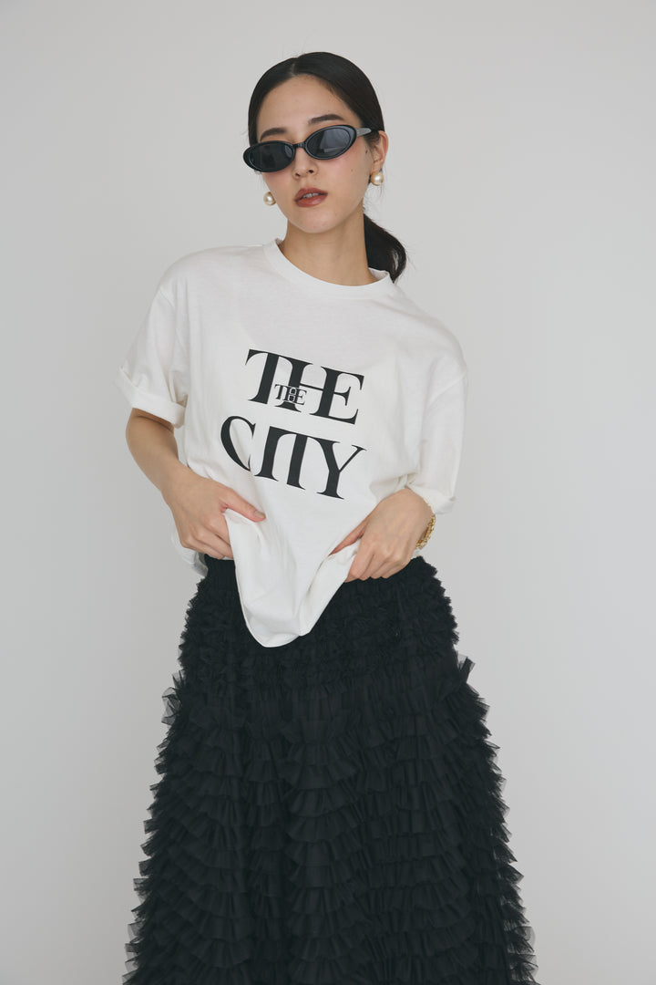 [予約]ThecityロゴTシャツ