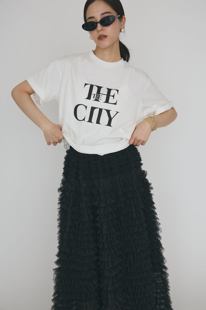 [予約]ThecityロゴTシャツ