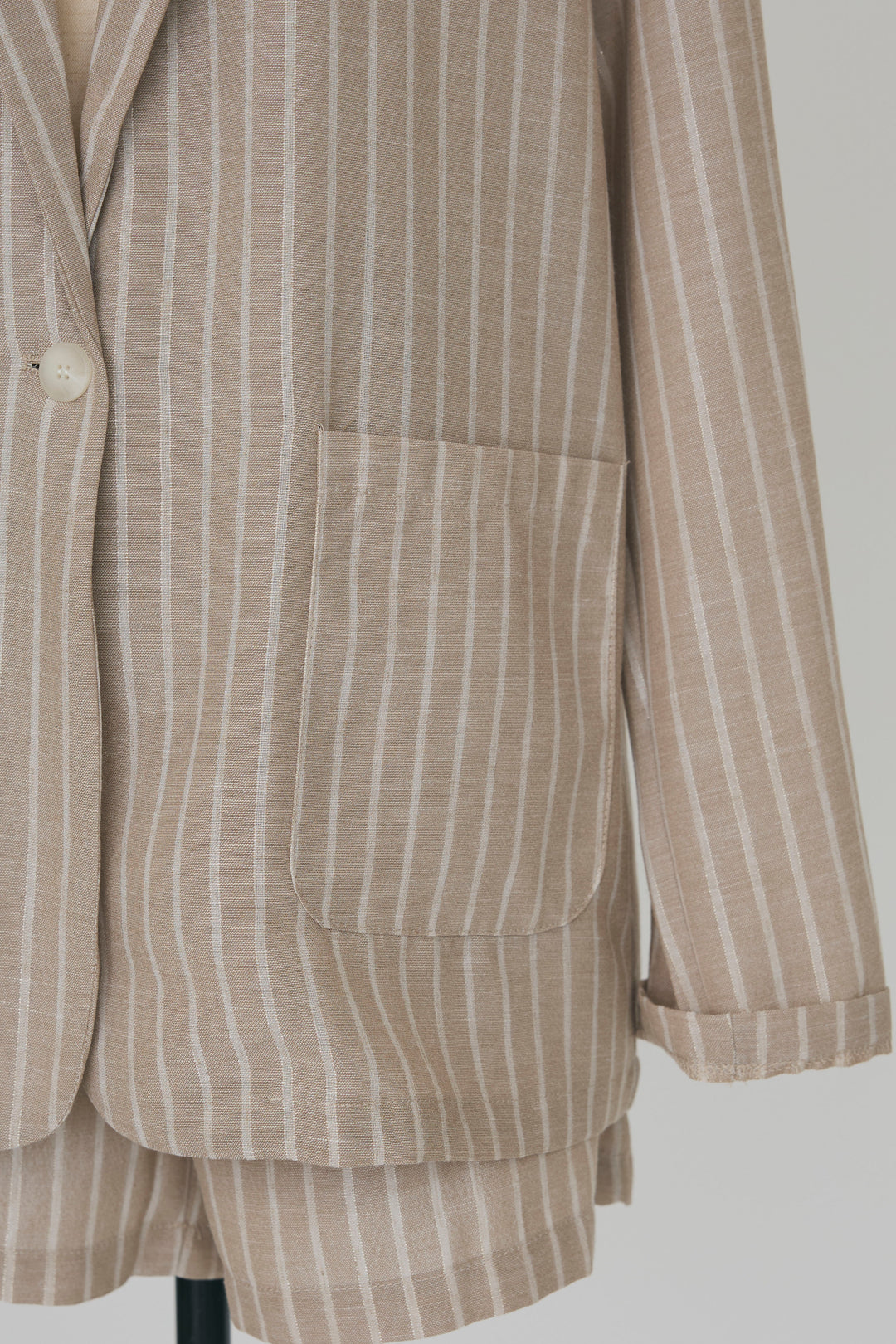 [予約]ストライプライトジャケットセットアップ