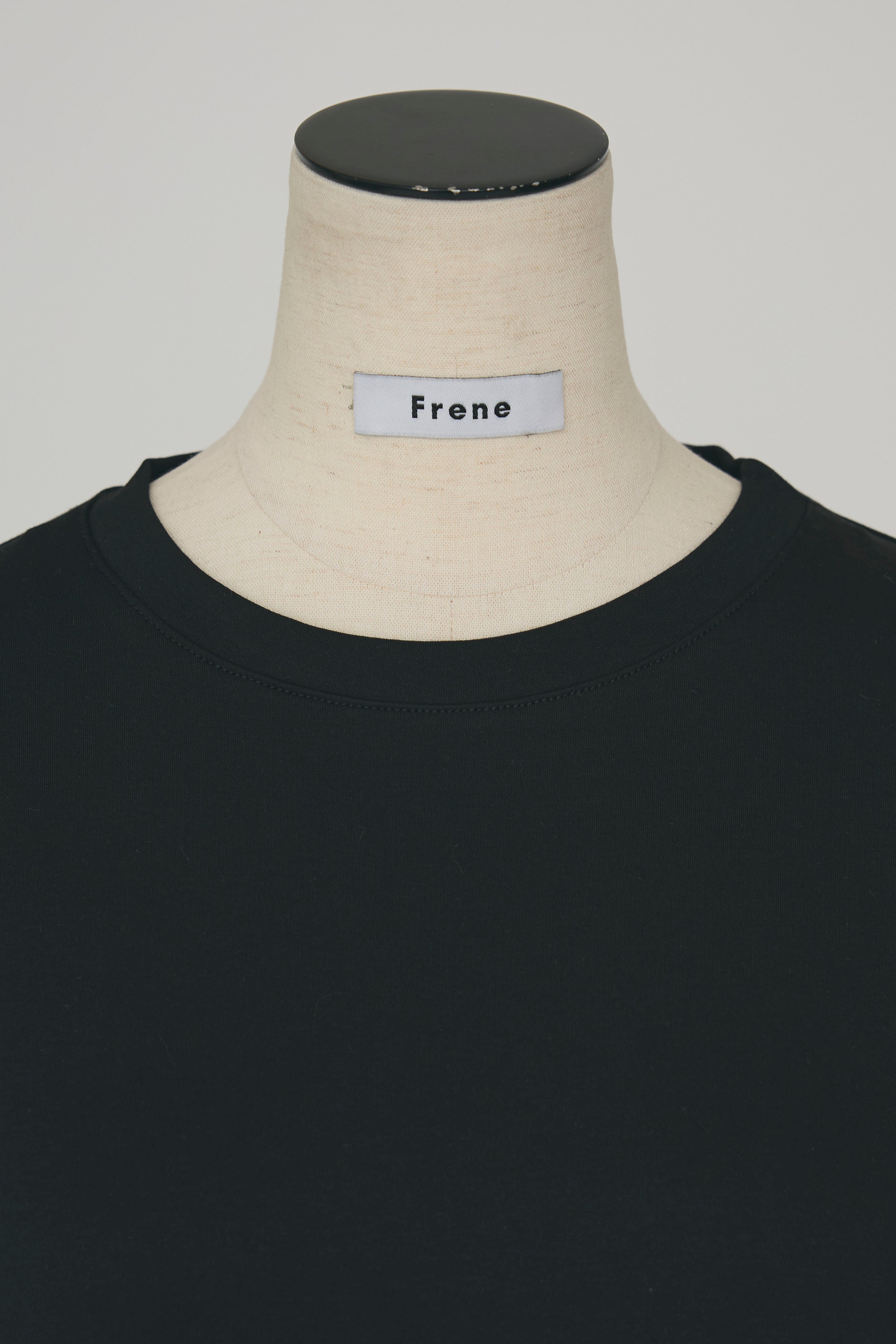 ヨリ 21SS ヘムフリルワイドtee Tシャツ カットソー 五分袖 F 黒 専用】yori ヨリ ヘムフリルワイドTee 【公式通販】