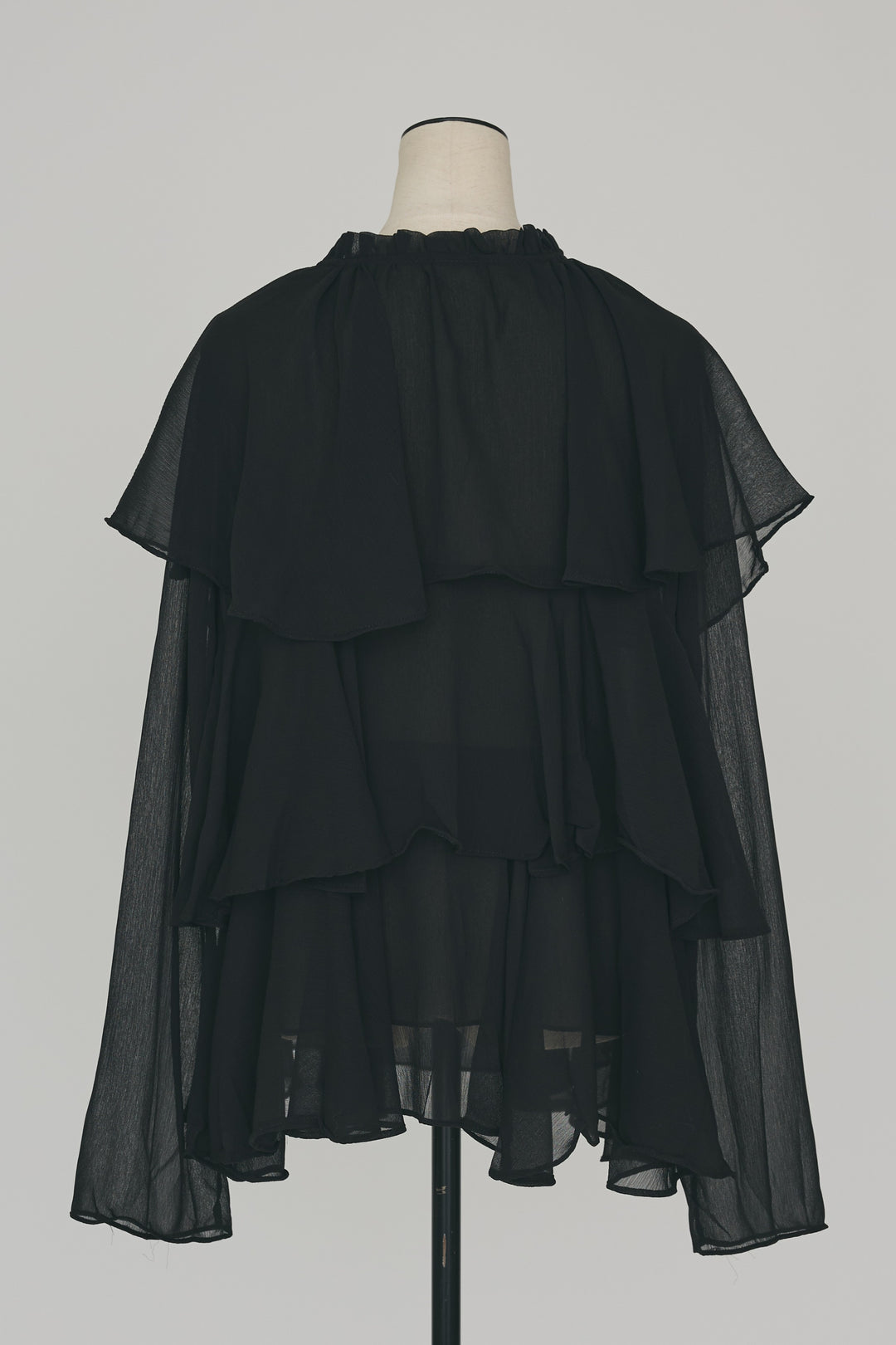 [予約]エアリーシフォンティアードブラウス