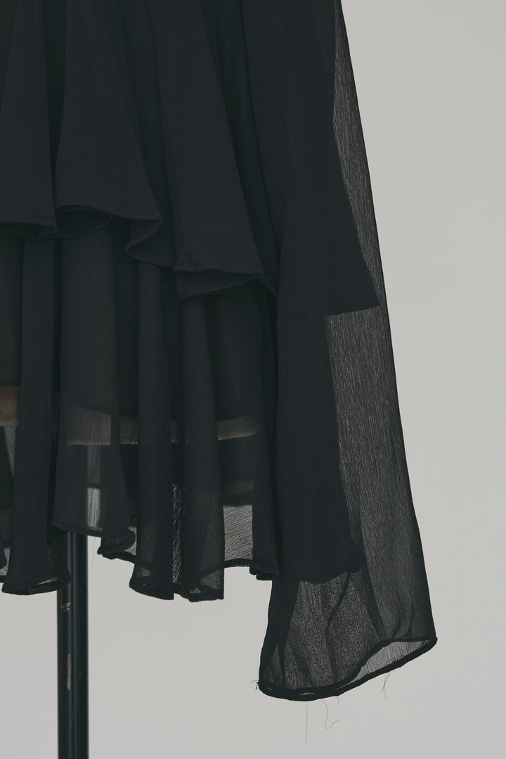 [予約]エアリーシフォンティアードブラウス