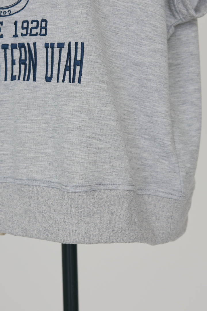 [予約]ロゴ刺繍デザインリブカットT