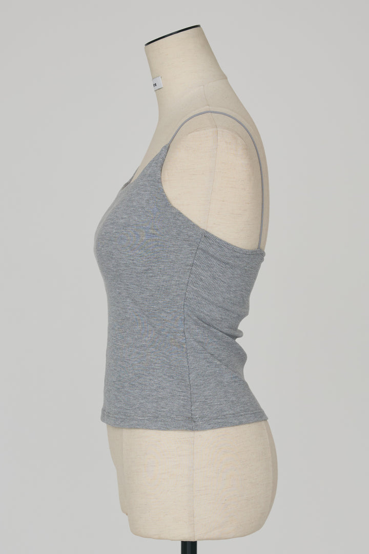 [予約]PAD入り華奢ストラップキャミ