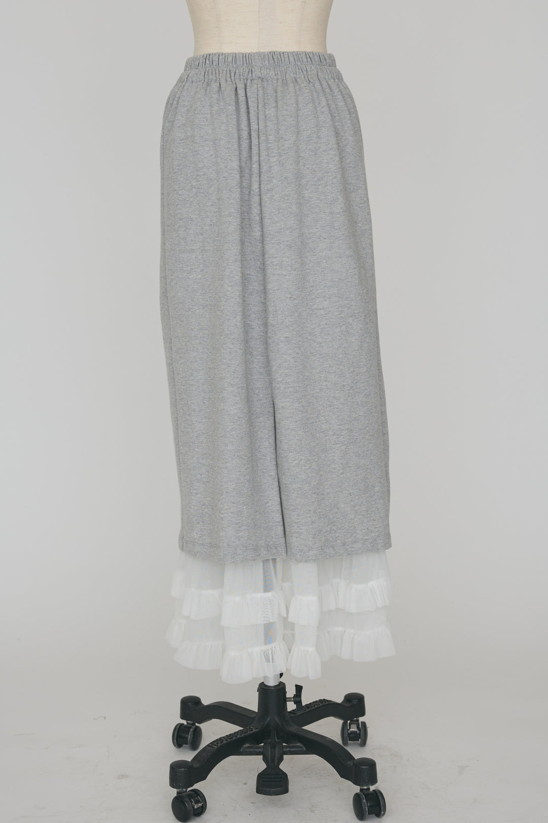 [予約]フリルヘムスウェットスリットスカート