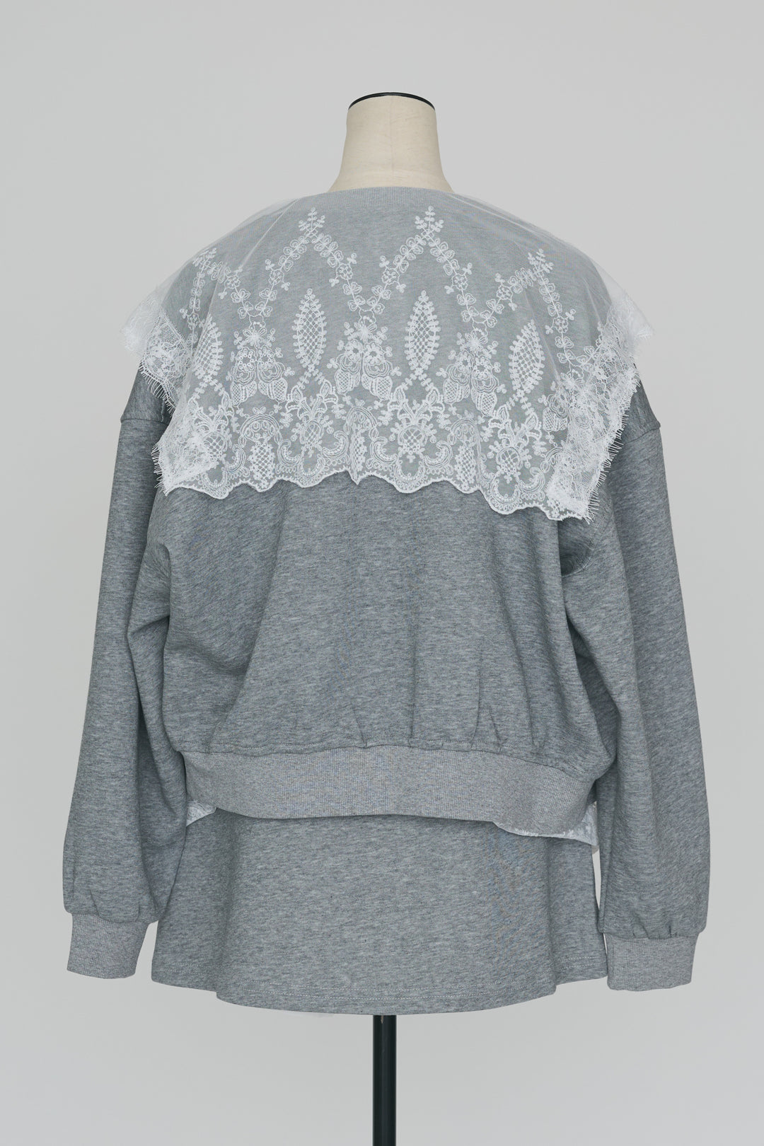 [予約]総レースカラーベストセットスウェットスカートセットアップ