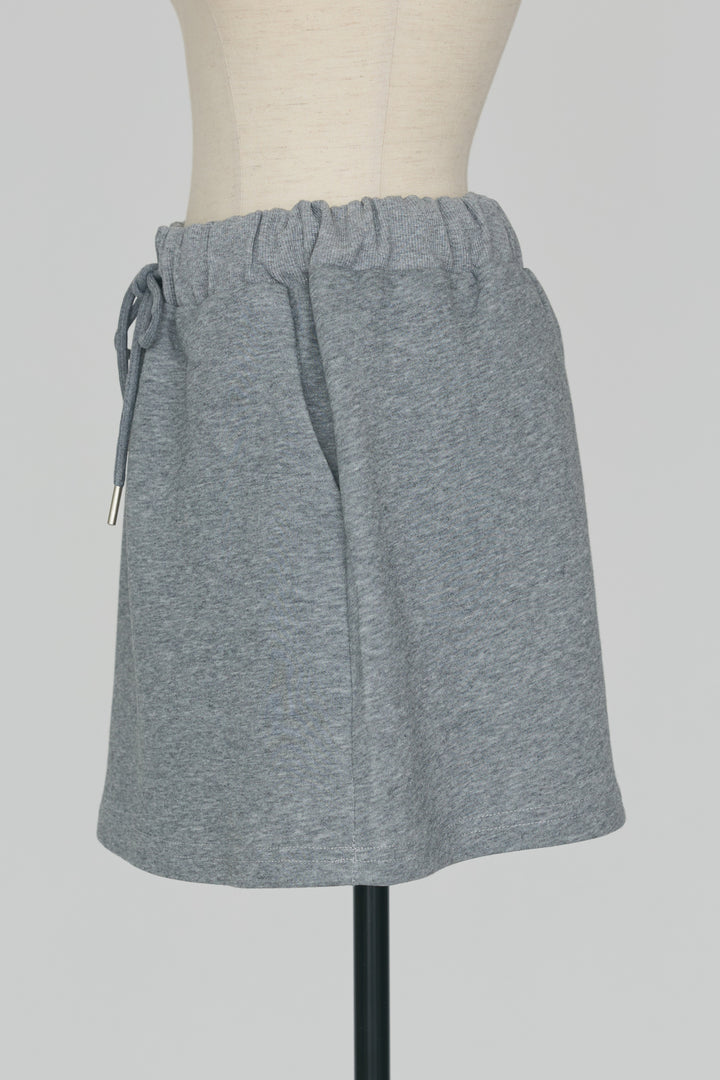 [予約]総レースカラーベストセットスウェットスカートセットアップ