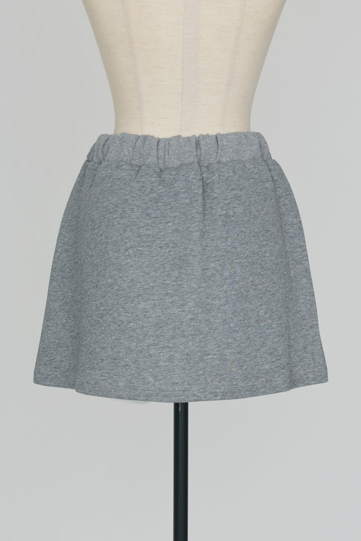 [予約]総レースカラーベストセットスウェットスカートセットアップ