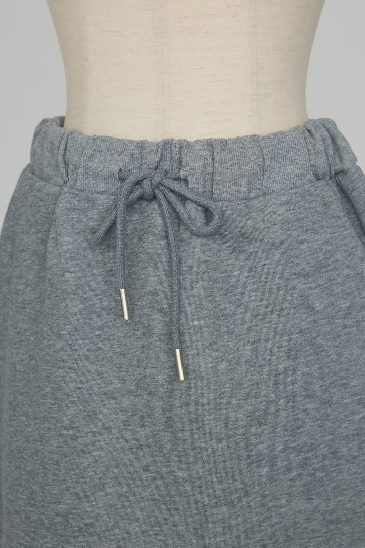 [予約]総レースカラーベストセットスウェットスカートセットアップ