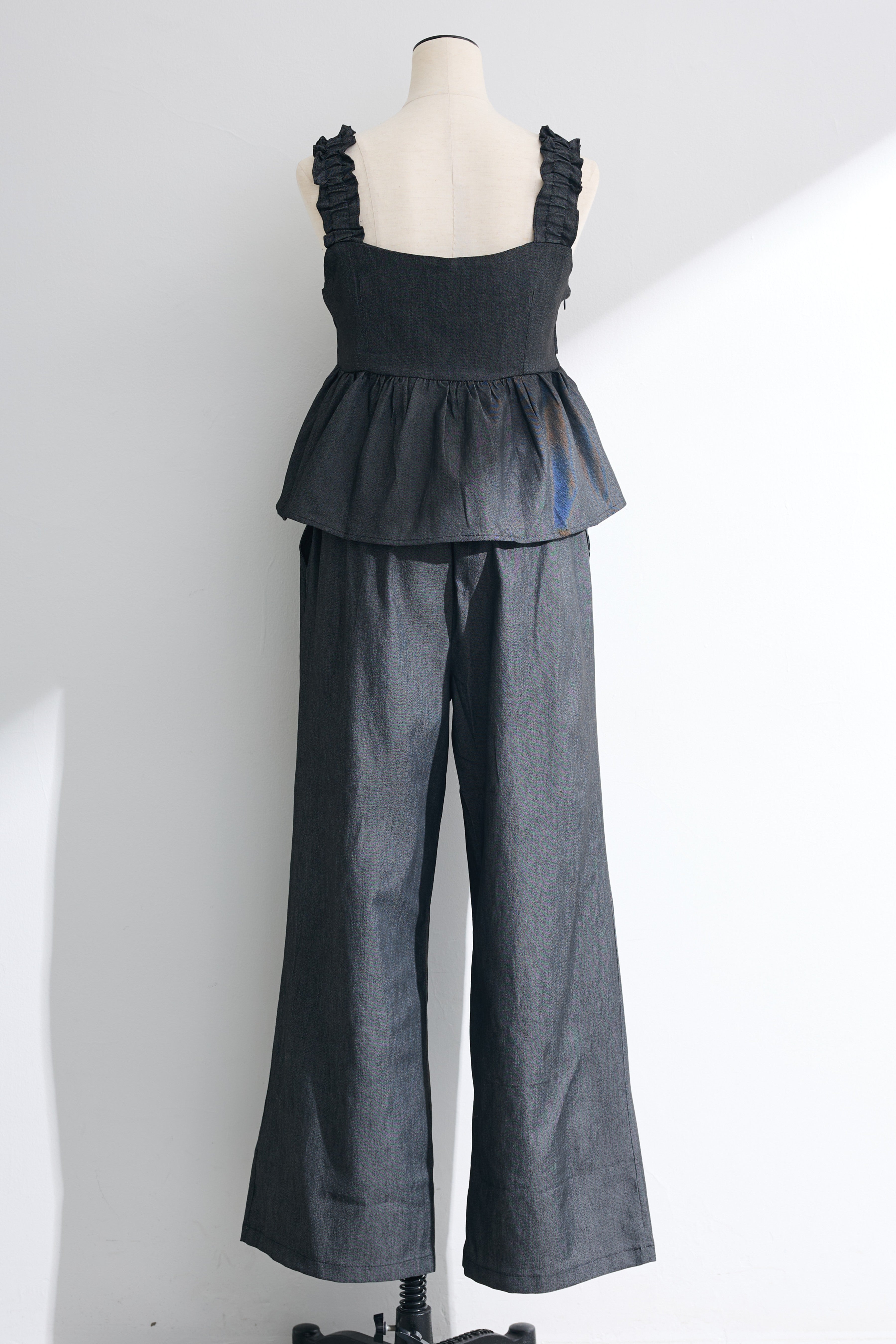 予約]ソフトタッチデニムセットアップ – Frene