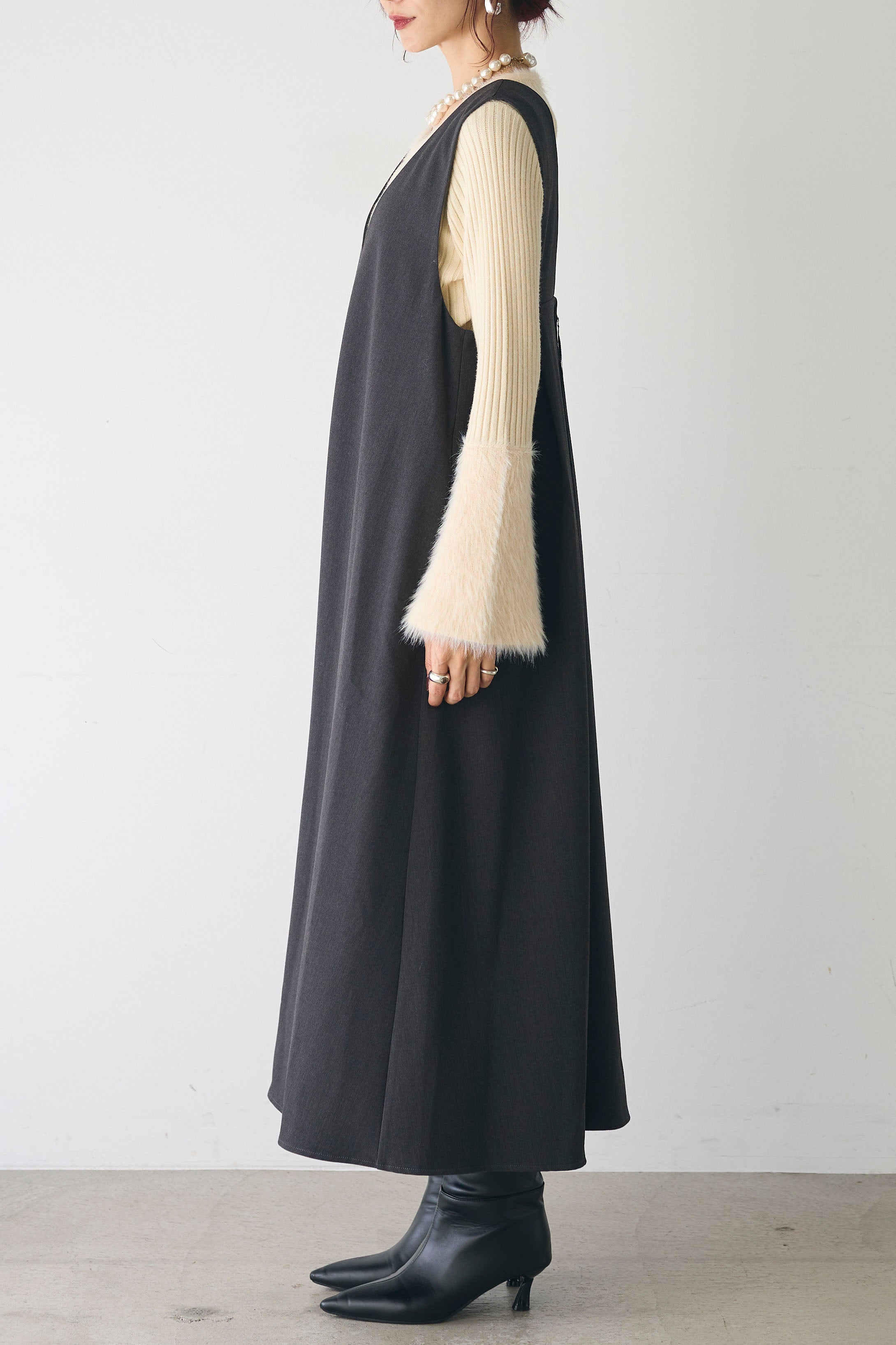 予約]Vネック美ラインジャンスカ – Frene