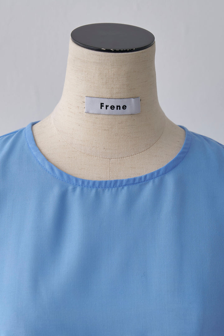 [予約]パフショルダーペプラムギャザーブラウス