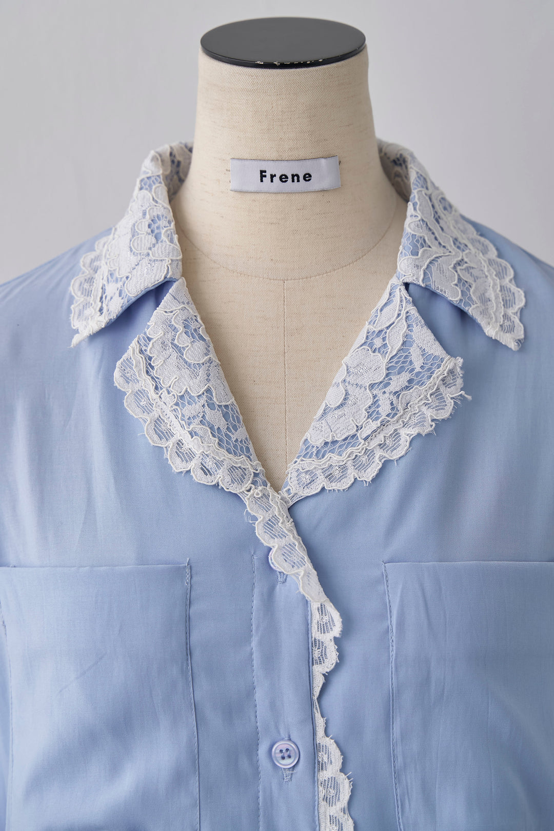 [予約]クラシックレーストリムブラウス