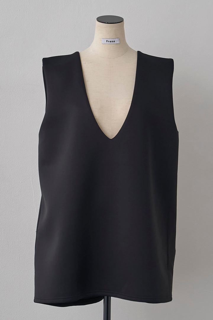 [予約]深Vネックシンプルベスト