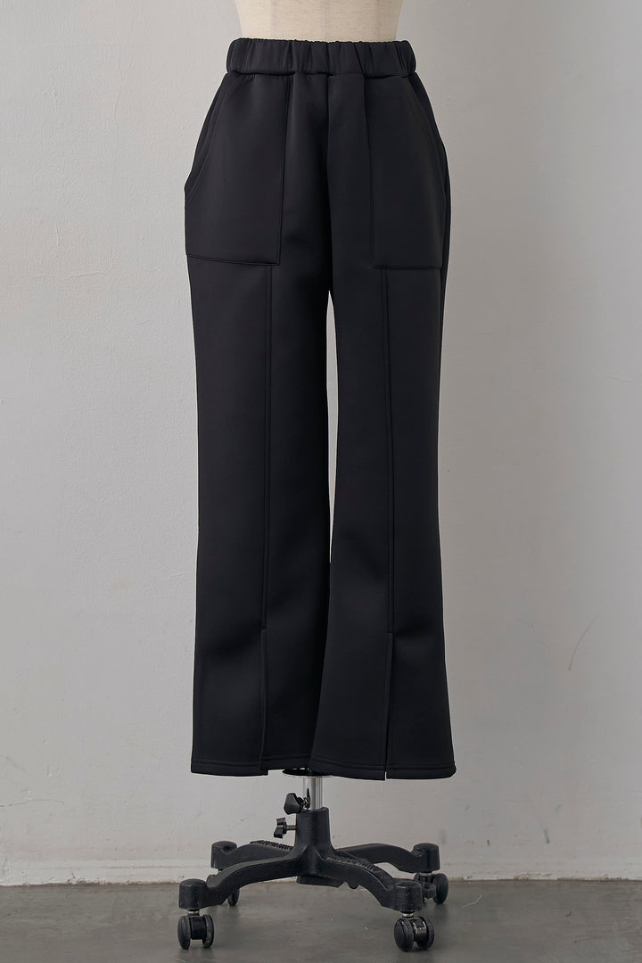 [予約]前スリットクッション素材パンツ