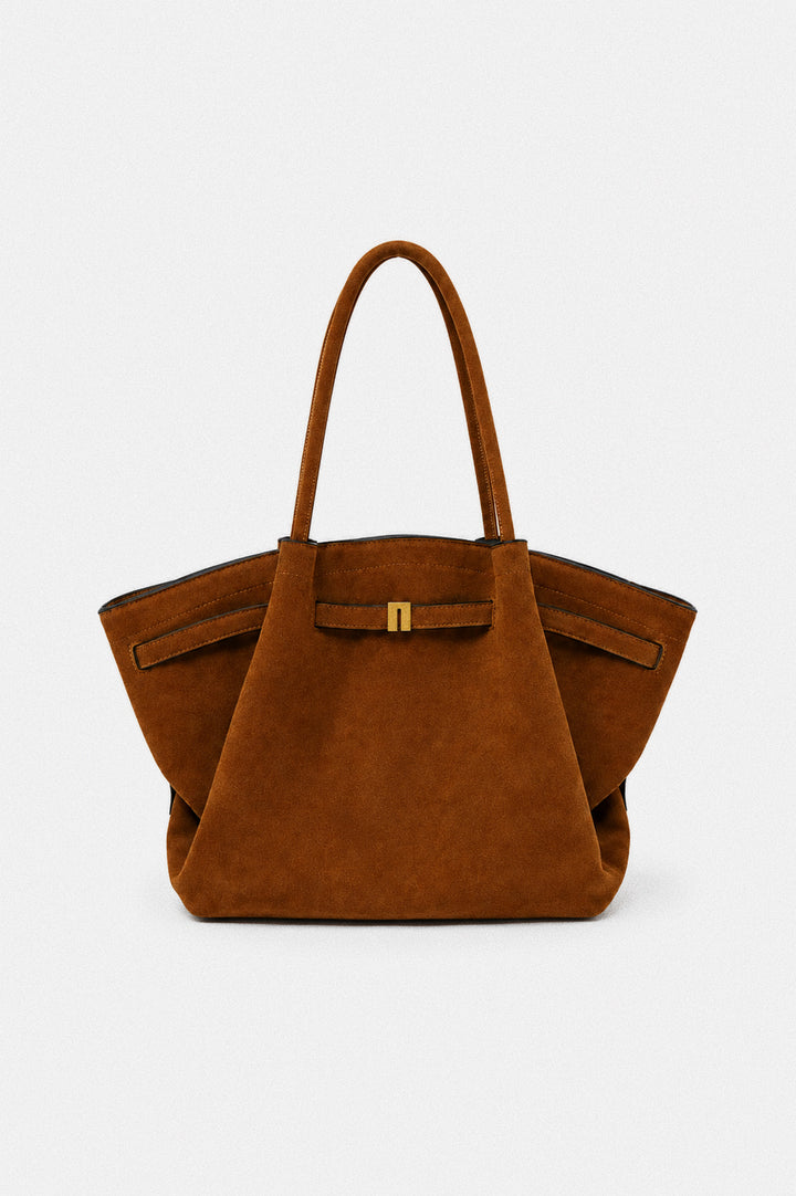 [予約]スウェードライクソフトトートBAG