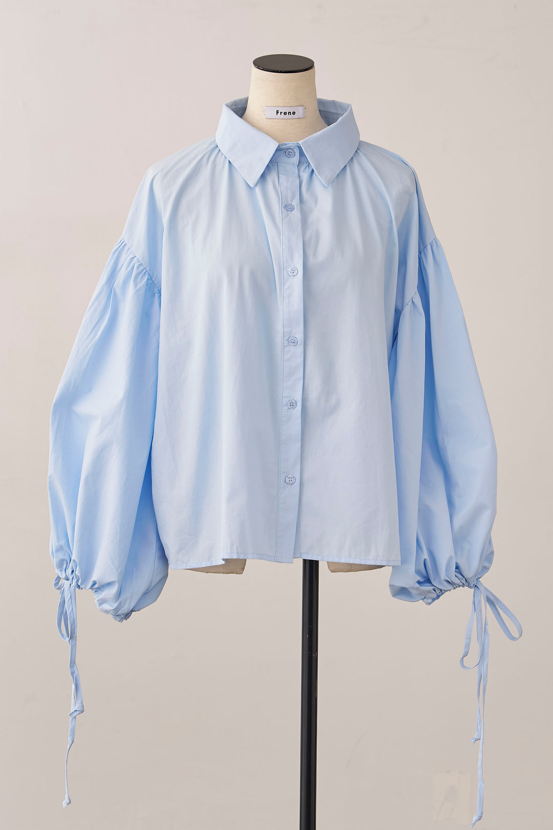 [予約]ワイドスリーブドロストクロップドシャツ