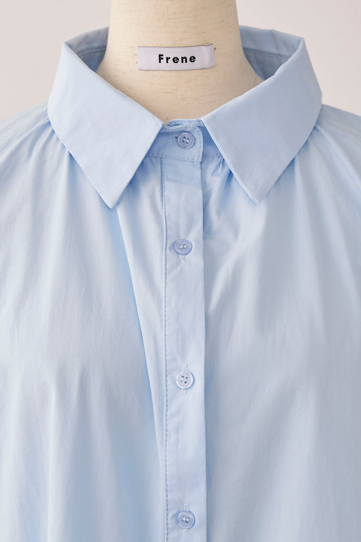 [予約]ワイドスリーブドロストクロップドシャツ