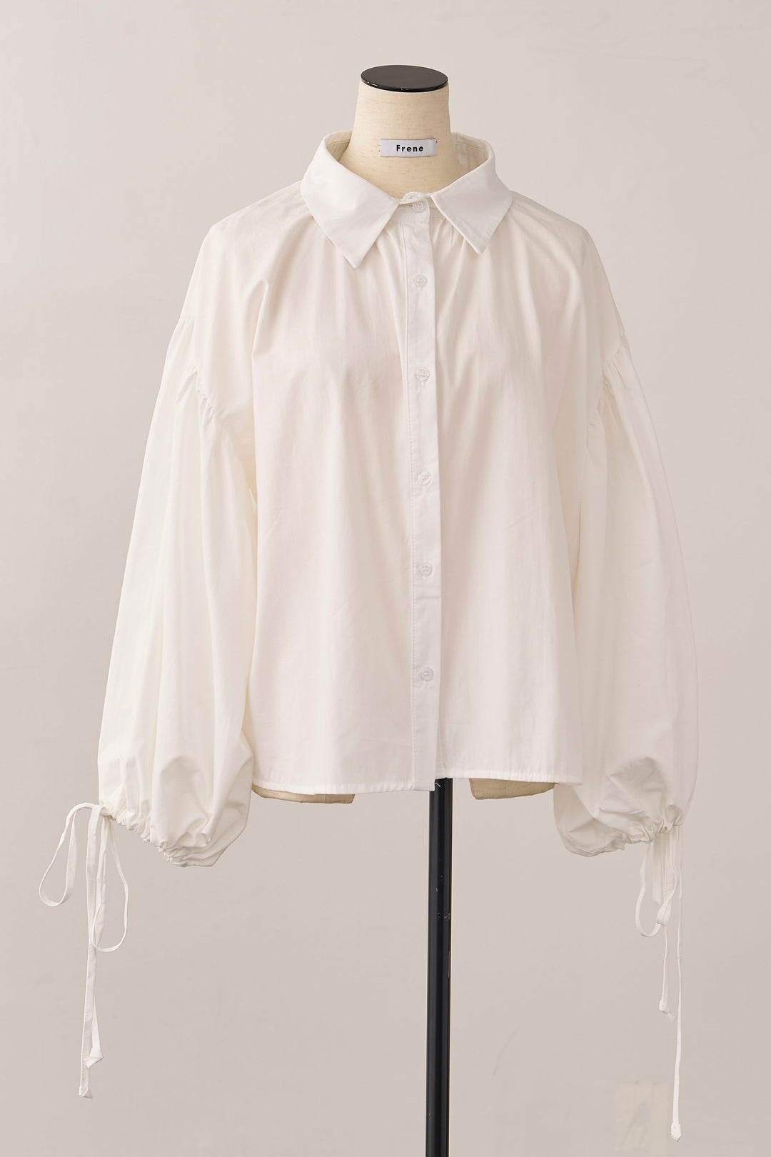 [予約]ワイドスリーブドロストクロップドシャツ