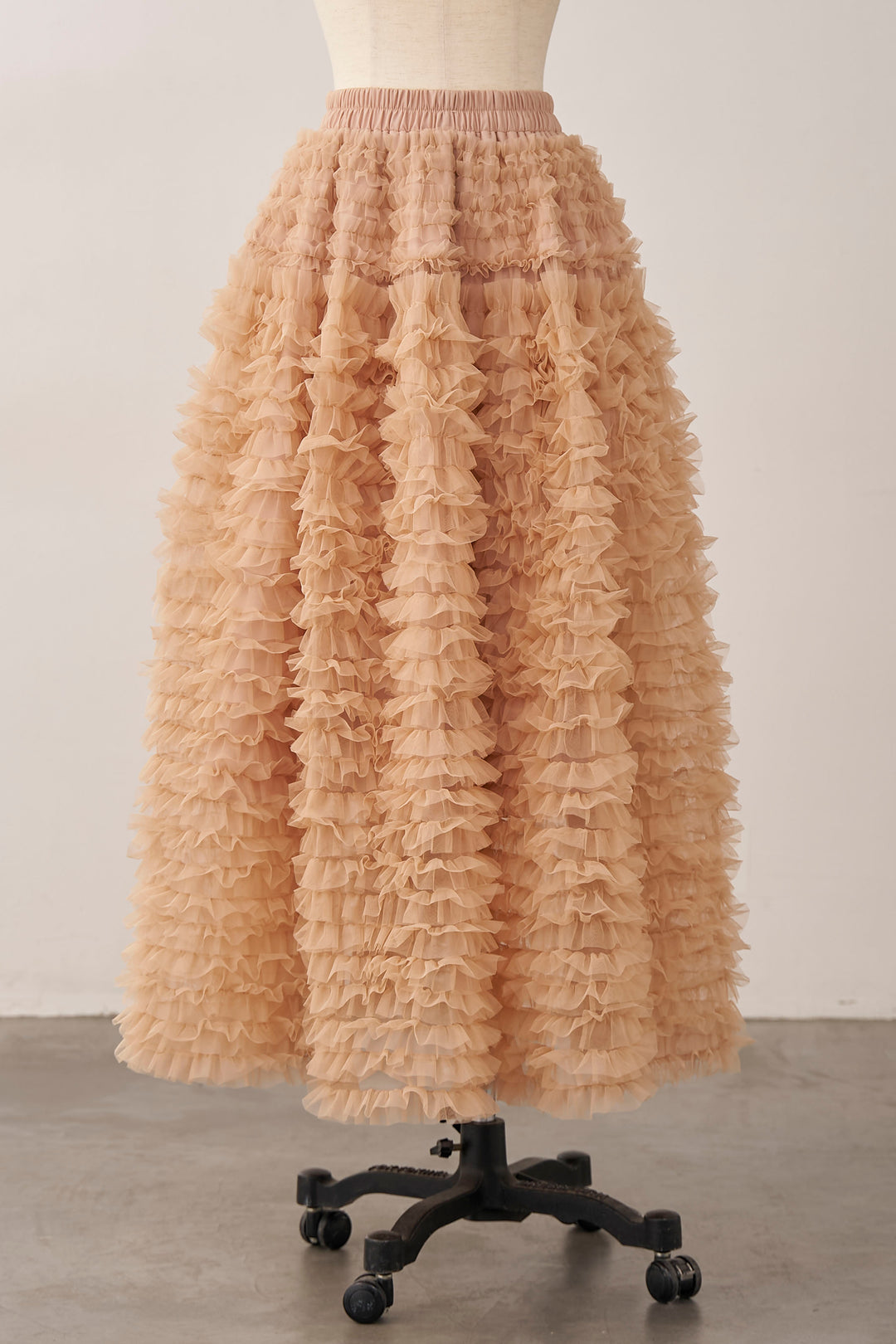 [予約]ホイップチュールティアードスカート