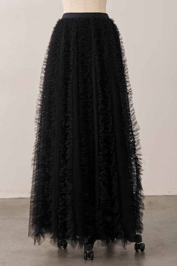 [予約]Iラインホイップチュールスカート