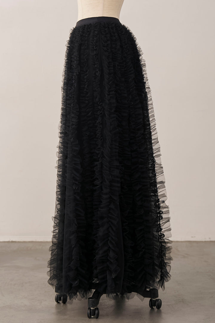 [予約]Iラインホイップチュールスカート