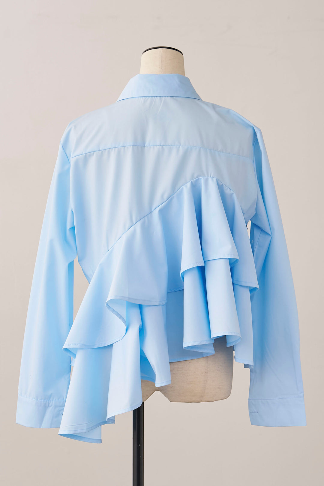 [予約]アシメフリルティアードシャツ