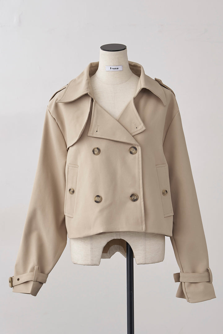 [予約]クラシカルショートトレンチ