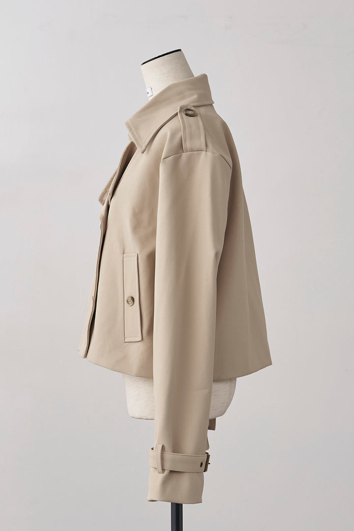 [予約]クラシカルショートトレンチ