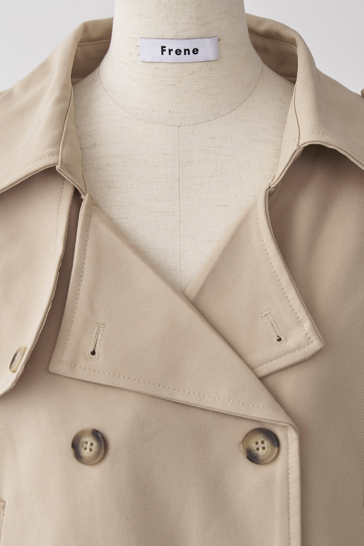 [予約]クラシカルショートトレンチ