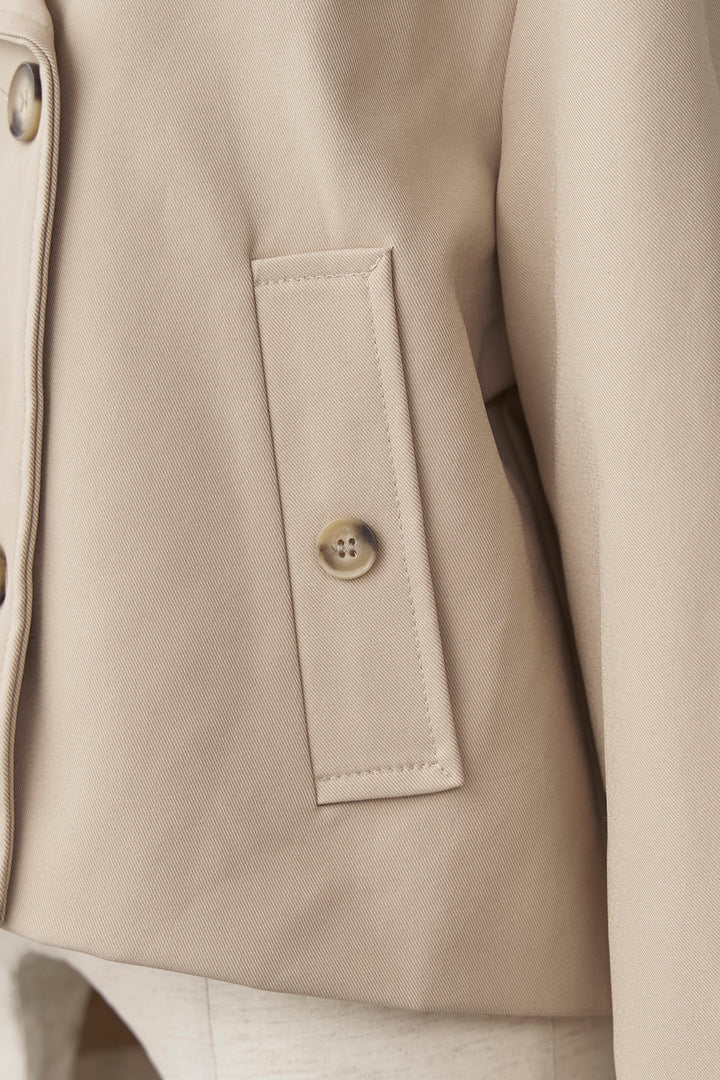 [予約]クラシカルショートトレンチ