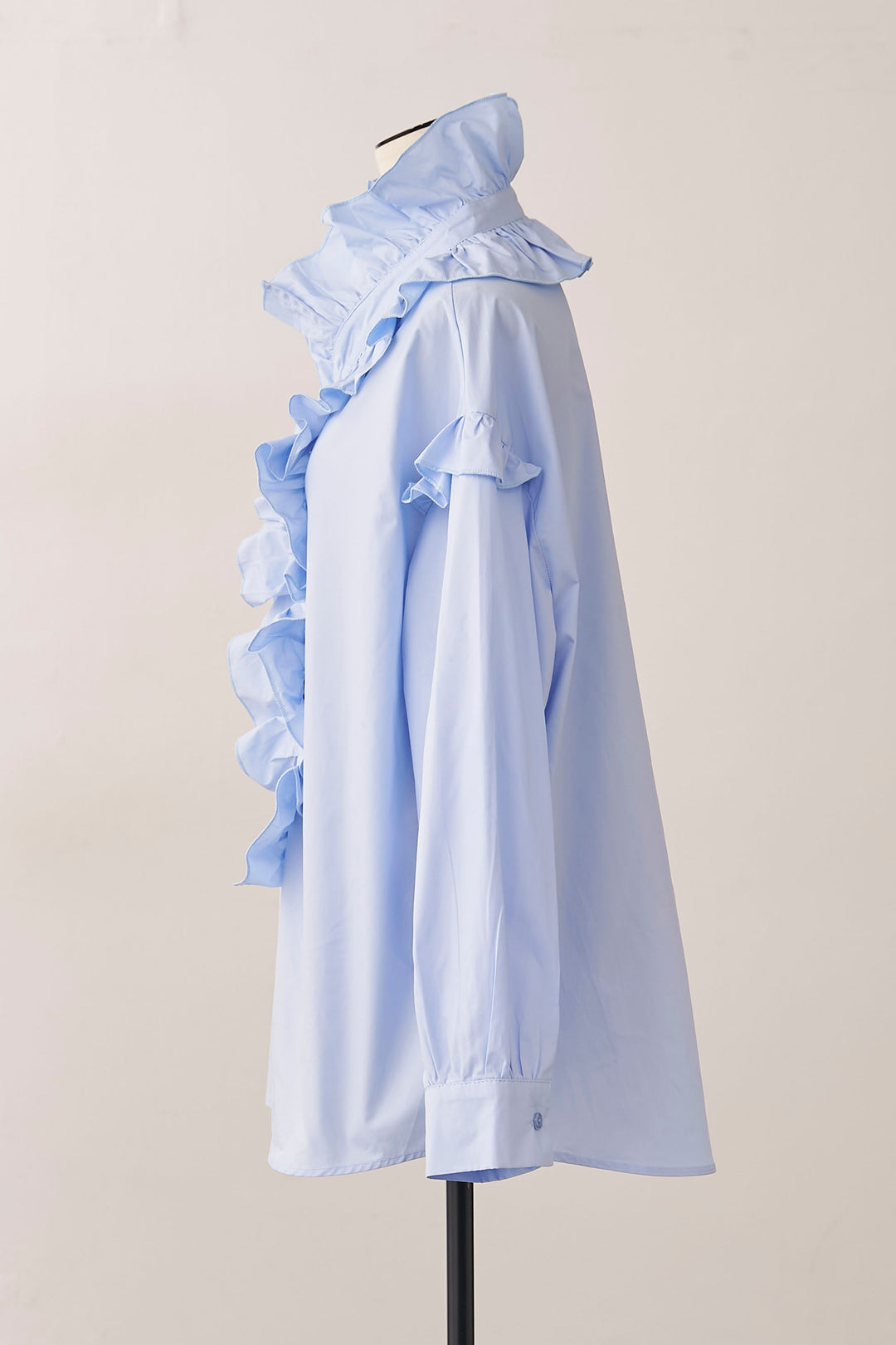 [予約]ブルームカラーフリルブラウス