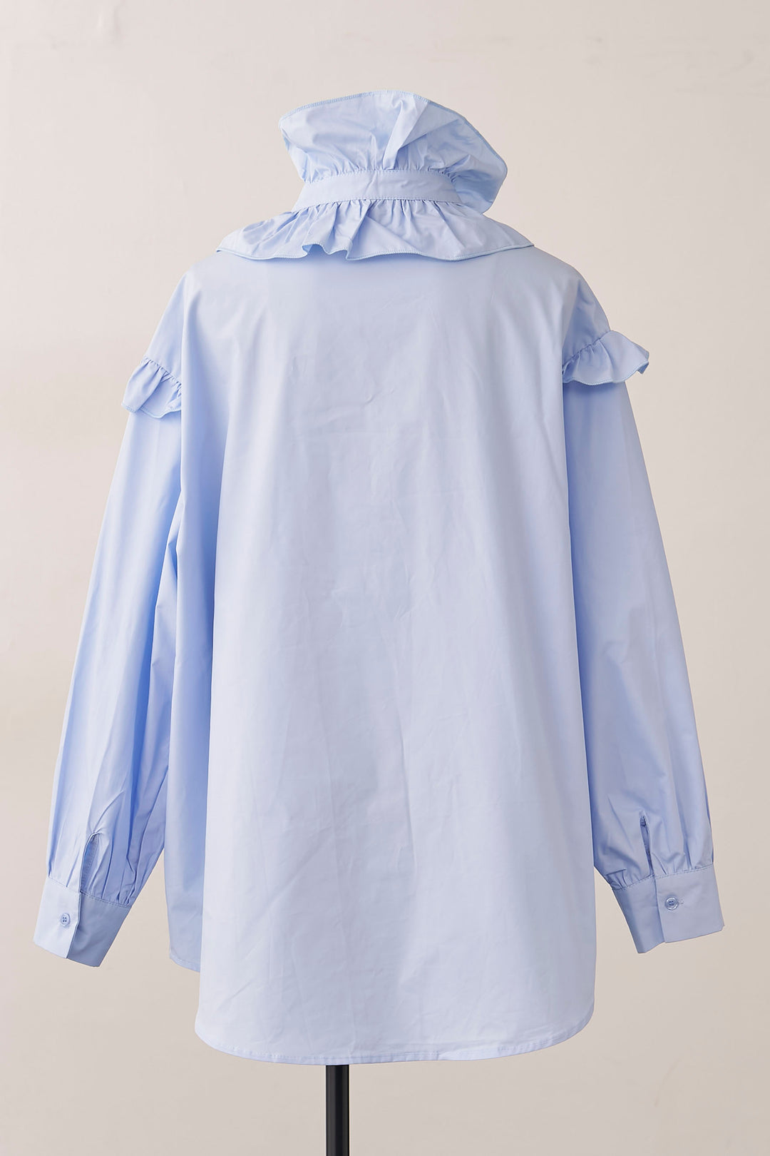 [予約]ブルームカラーフリルブラウス