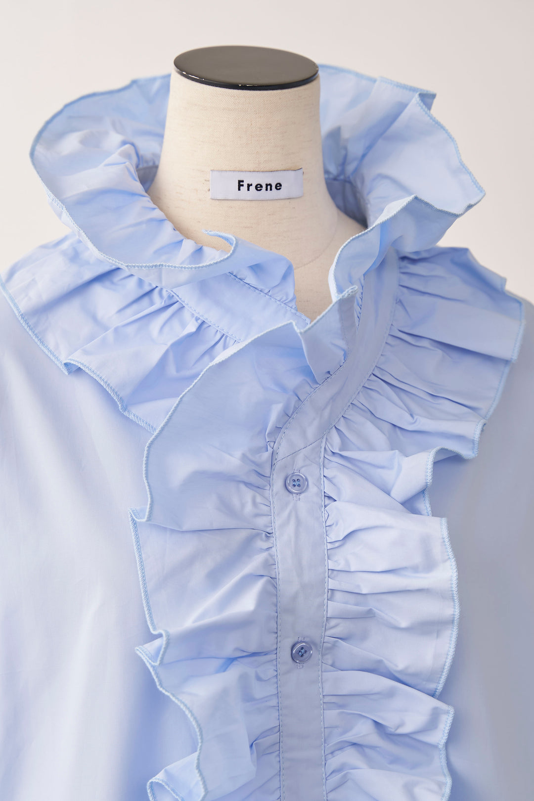 [予約]ブルームカラーフリルブラウス