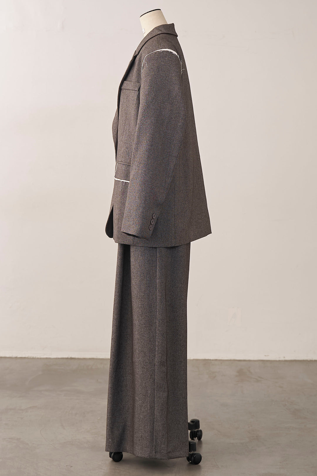 [予約]ライトツイードマニッシュジャケットセットアップ