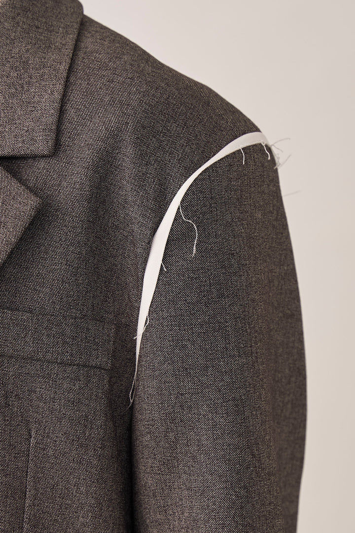 [予約]ライトツイードマニッシュジャケットセットアップ