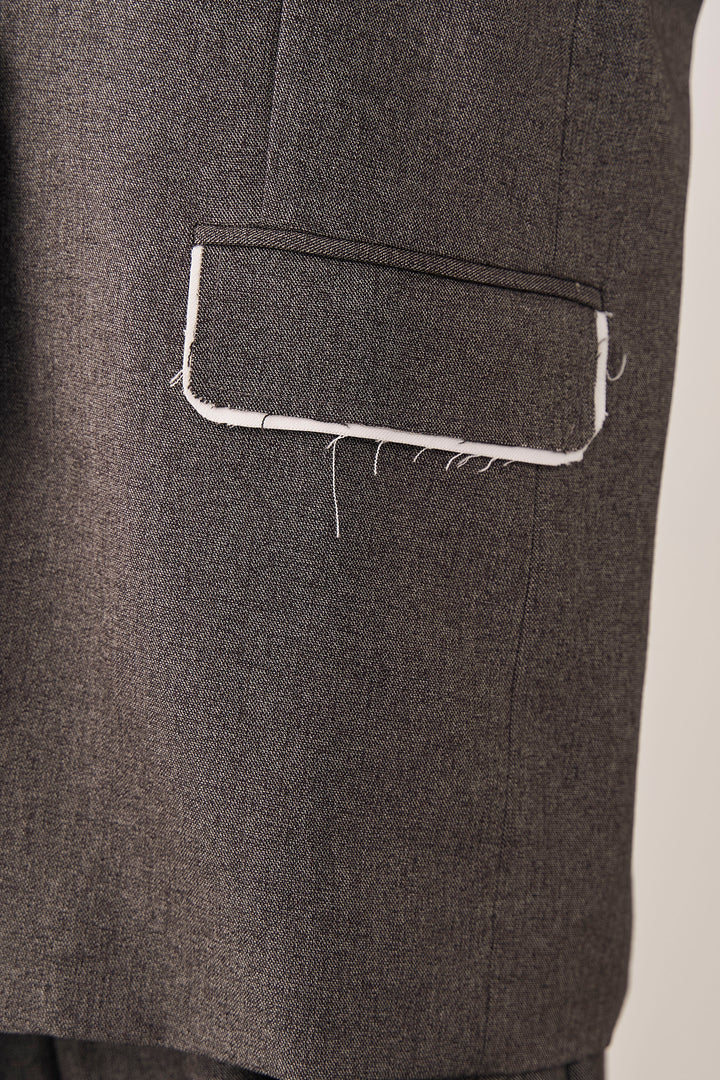 [予約]ライトツイードマニッシュジャケットセットアップ