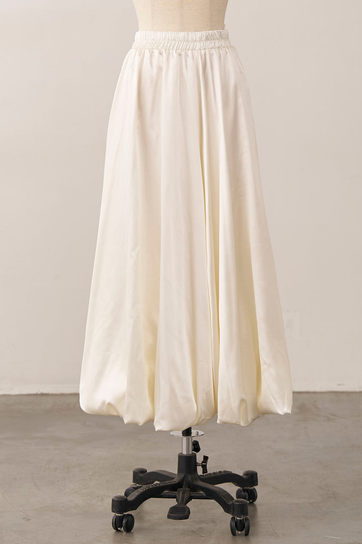 [予約]サテンシャイニーバルーンスカート