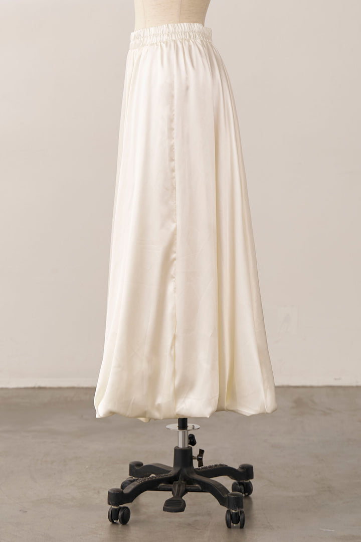 [予約]サテンシャイニーバルーンスカート