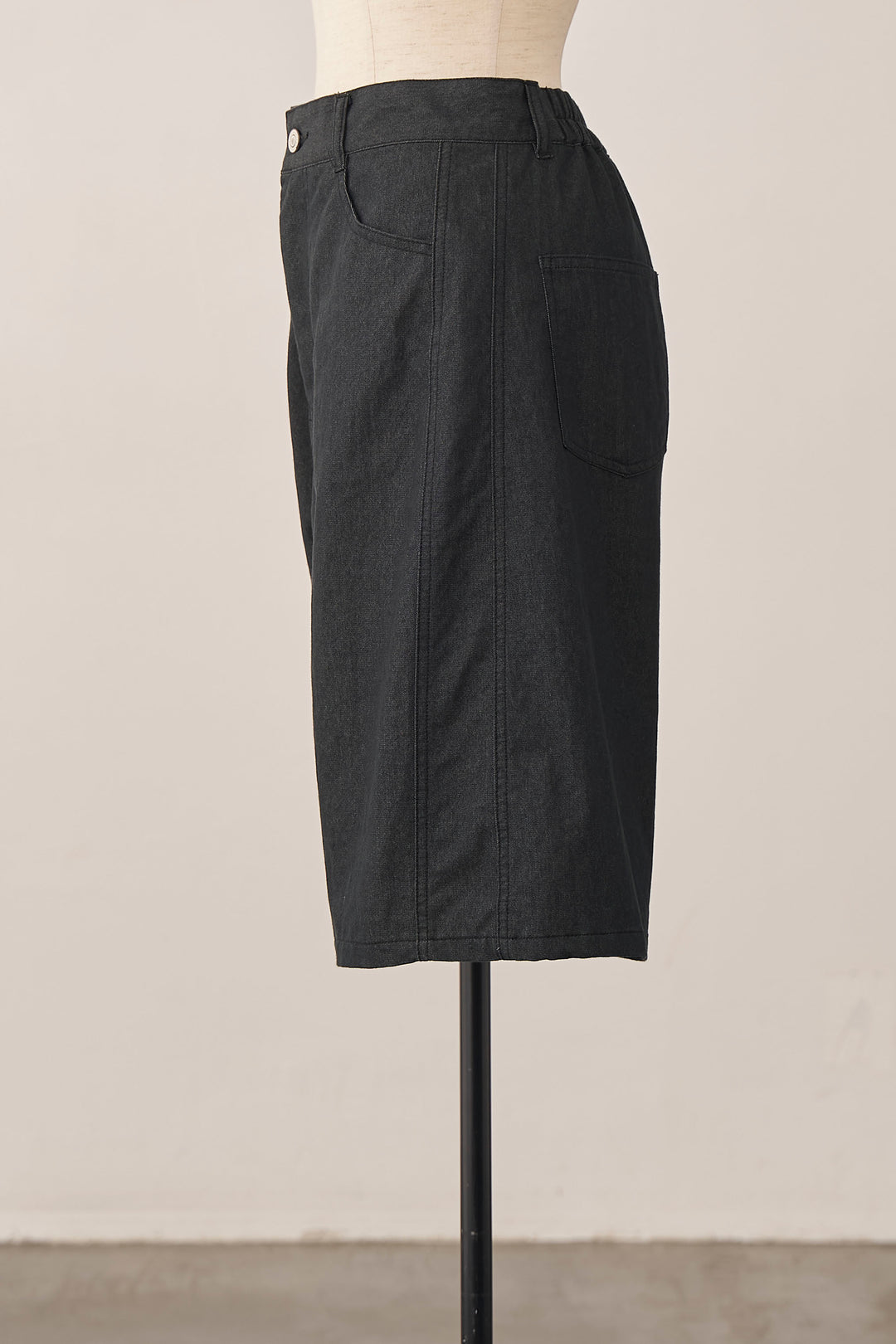 [予約]デニムベーシックハーフパンツ