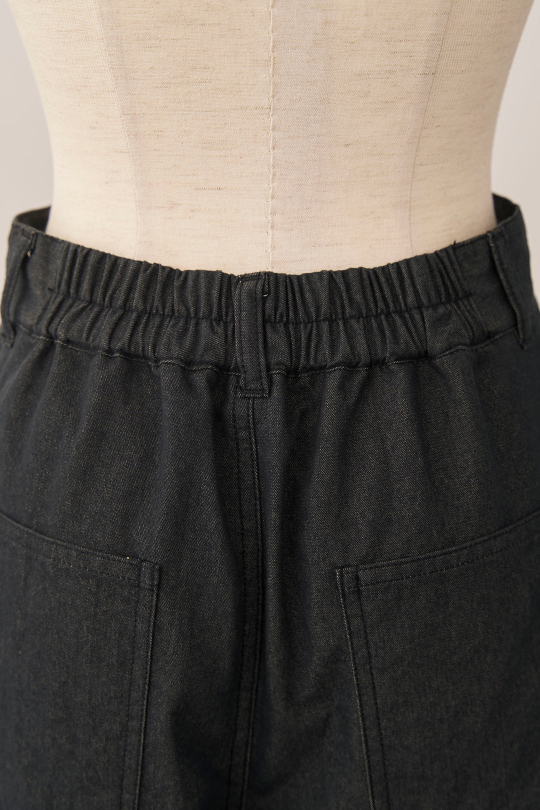 [予約]デニムベーシックハーフパンツ