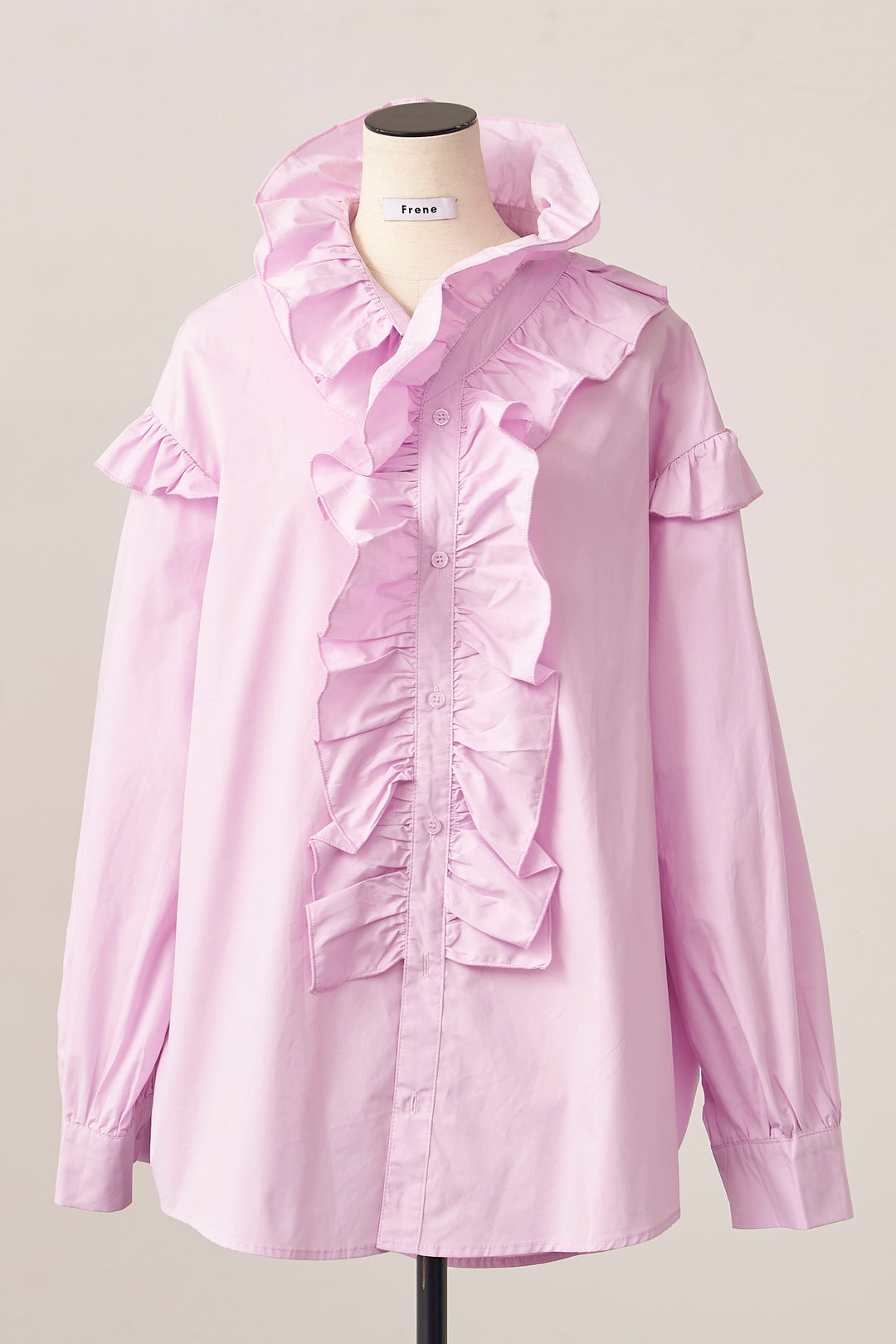 [予約]ブルームカラーフリルブラウス