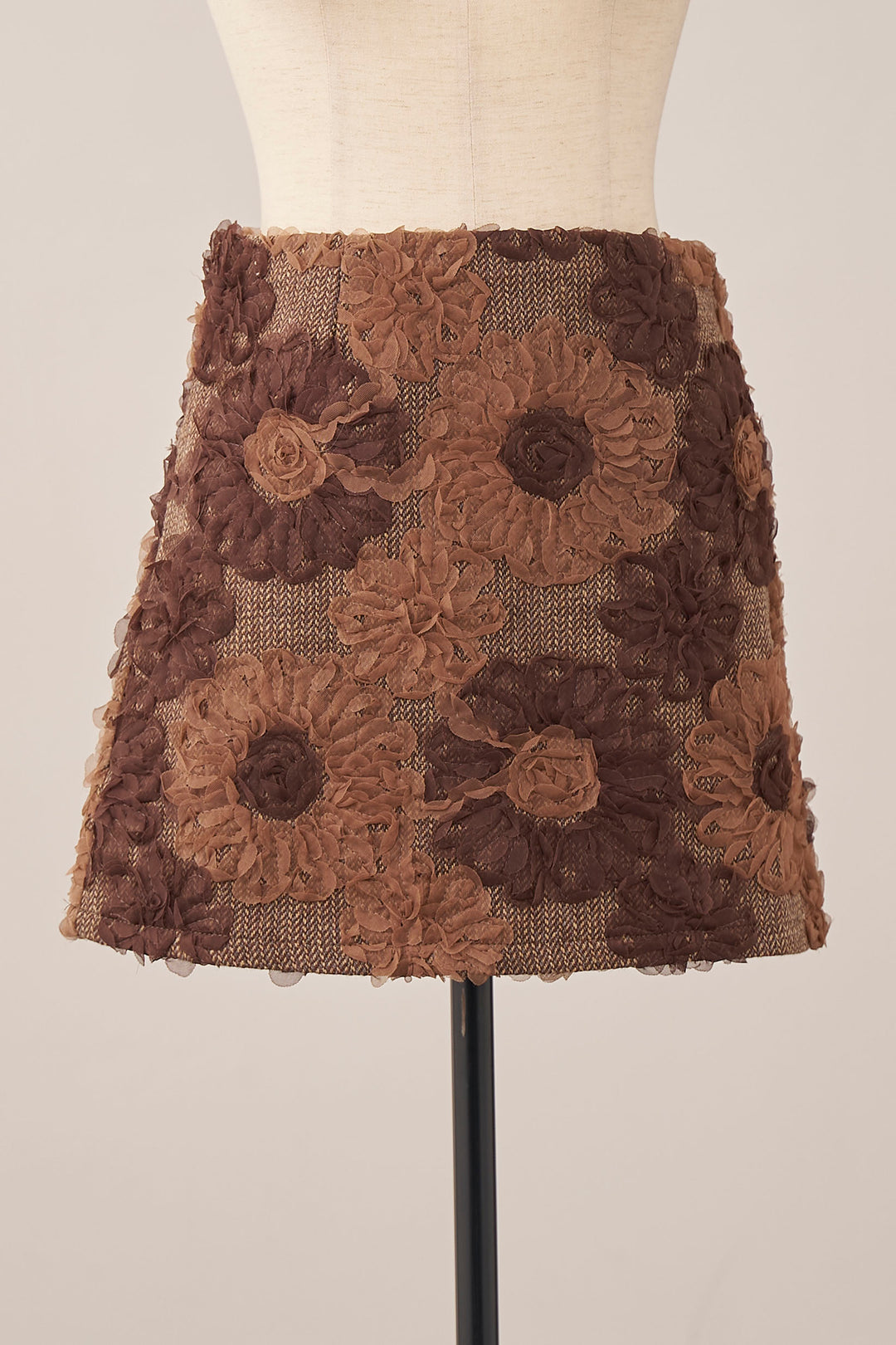 [予約]ブルームフラワーミニスカート